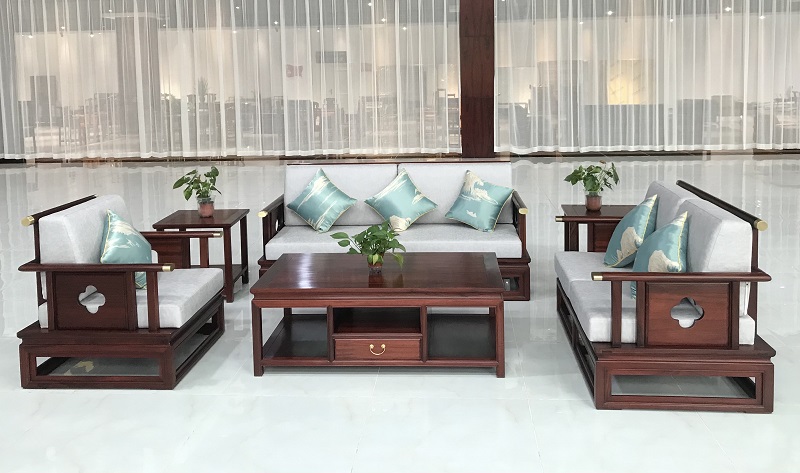 新中式沙发六件套